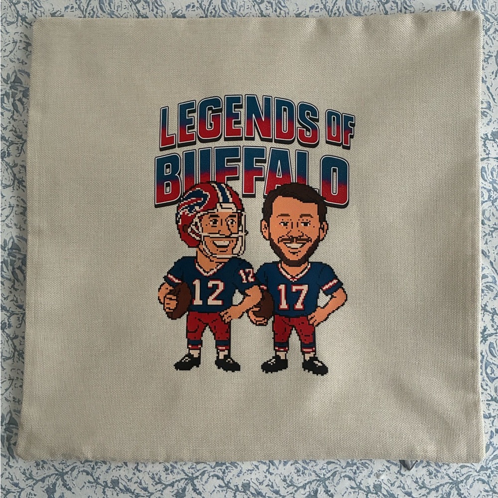 NEW! Legends of Buffalo Pillow Cover